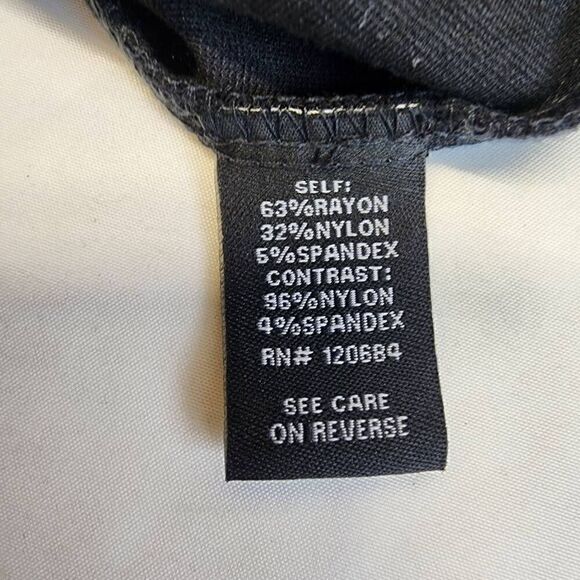 Torrid Black Lace Trim Sleeveless NWT Women's Size 16 Dress E11 - Picture 10 of 12